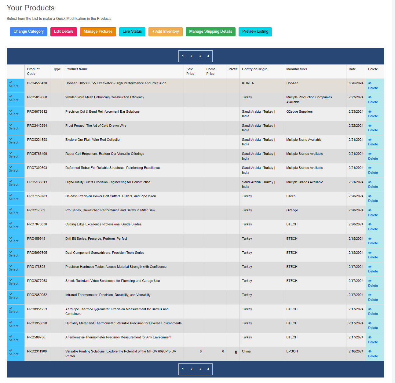 CRM, Marketing and Sales management System